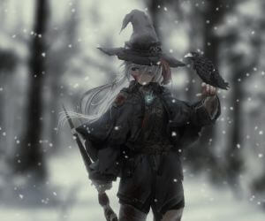 Anime Witch Live Wallpaper Mylivewallpapers Com