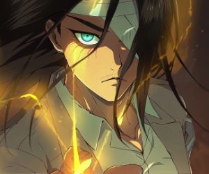 eren yeager from attck on titan live wallpaper