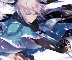 Okita Souji-Fate Grand Order Live Wallpaper - MyLiveWallpapers.com