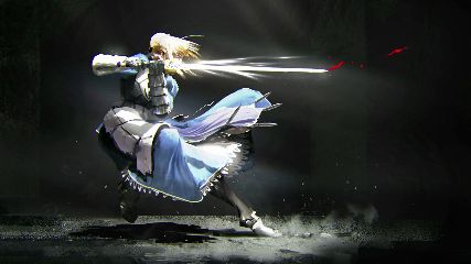 Saber Fate Stay Night Animated Wallpaper Mylivewallpapers Com