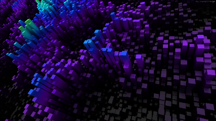 Purple Blocks Animated Wallpaper - MyLiveWallpapers.com