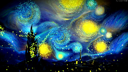 Starry Night Animated Wallpaper - Mylivewallpapers.com