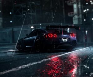 Black Nissan GTR Live Wallpaper – MyLiveWallpapers.com