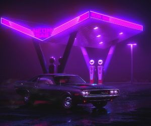 Neon Car Live Wallpaper - MyLiveWallpapers.com