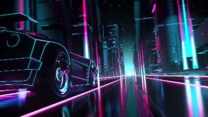Neon City Animated Wallpaper – MyLiveWallpapers.com