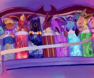 pokemon go eevee evolution live wallpaper