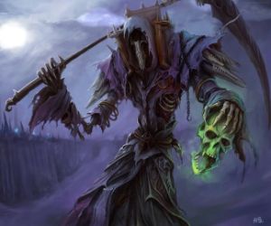 grim reaper from world of warcraft live wallpaper