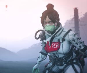 wraith from apex legends live wallpaper