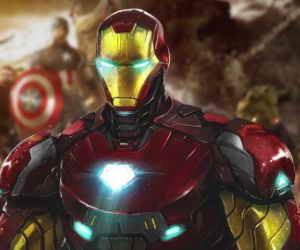 iron man from avengers live wallpaper