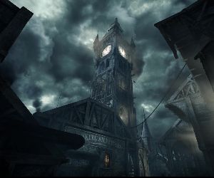 Stonemarket Clock Tower-Thief Live Wallpaper - MyLiveWallpapers.com