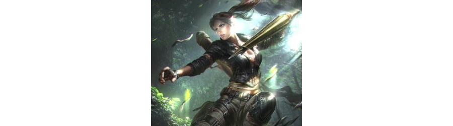 MOBILE-Lara Croft in the Jungle Live Mobile Wallpaper